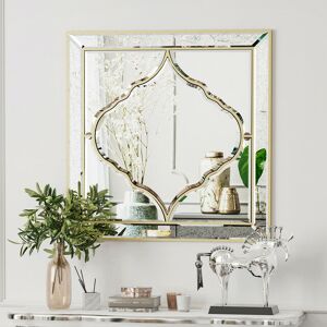 LUVODI 60cm Large Decorative Wall Mirror Hanging Accent Mirrors Living Room Bathroom