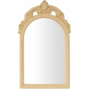 BISCOTTINI Rough-Finish Wooden Wall Mirror Made In Italy