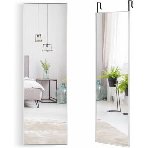Costway - 2 IN1 Full Length Mirror Over the Door Dressing Mirror Hanging Wall Mounted Costway - 2 IN1 Full Length Mirror Over the Door Dressing Mirror Hanging Wall Mounted
