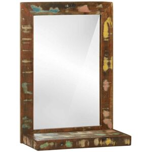 Vidaxl - Bathroom Mirror Brown 50 x 22 x 70 cm Solid Wood Reclaimed Vidaxl - Bathroom Mirror Brown 50 x 22 x 70 cm Solid Wood Reclaimed
