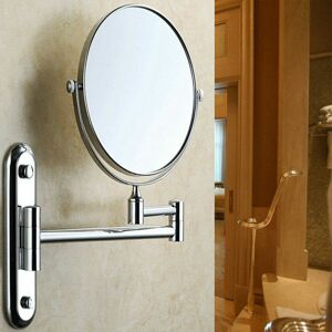 Bathroom Mirror Unho Make Up Shaving Mirror Chrome 10X Magnifying Wall Mounted Bathroom Mirror Unho Make Up Shaving Mirror Chrome 10X Magnifying Wall Mounted
