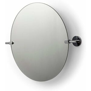 Croydex - Oval Tilting Bathroom Mirror in Chrome, 58 x 48cm - Hampstead Croydex - Oval Tilting Bathroom Mirror in Chrome, 58 x 48cm - Hampstead