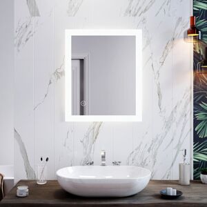 Elegant - led Bathroom Mirror 600 x 500 mm with Touch Sensor Illumiated Lights Wall Mounted (3PCS) Elegant - led Bathroom Mirror 600 x 500 mm with Touch Sensor Illumiated Lights Wall Mounted (3PCS)