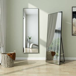Biubiubath 1500x500mm Full Length Mirror Free Standing/Wall Mounted Bedroom Dressing Door Mirrors Biubiubath 1500x500mm Full Length Mirror Free Standing/Wall Mounted Bedroom Dressing Door Mirrors