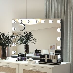 Puluomis - Hollywood Makeup Mirror, Light Vanity Mirror, Bathroom Mirror, with led Dimmable Bulbs, usb Charging Port, Touch Screen(15 Bulbs, 4845cm, Puluomis - Hollywood Makeup Mirror, Light Vanity Mirror, Bathroom Mirror, with led Dimmable Bulbs, usb Charging Port, Touch Screen(15 Bulbs, 4845cm,