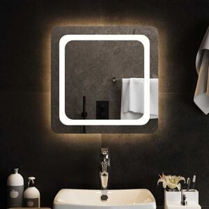 LED Bathroom Mirror 50x50 cm vidaXL LED Bathroom Mirror 50x50 cm vidaXL