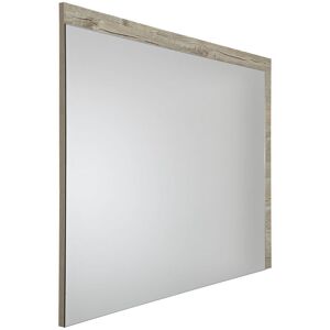 Milano - Bexley - Modern Wall Hung Bathroom Mirror - 1000mm x 750mm (Light Oak) Milano - Bexley - Modern Wall Hung Bathroom Mirror - 1000mm x 750mm (Light Oak)