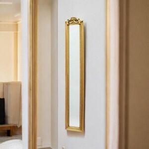 Framed Wall Mirror - L3 x W13 x H109 cm - Gold Framed Wall Mirror - L3 x W13 x H109 cm - Gold