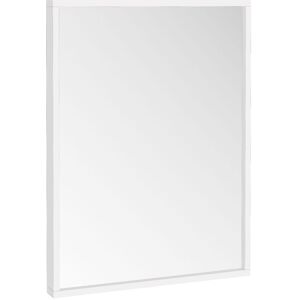 Orbit Illumo Bathroom Mirror 600mm H x 800mm W - Matt White Orbit Illumo Bathroom Mirror 600mm H x 800mm W - Matt White