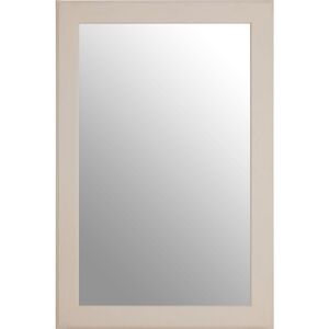 Premier Housewares White Grain Pattern Wall Mirror - Wall Mirror Premier Housewares White Grain Pattern Wall Mirror - Wall Mirror
