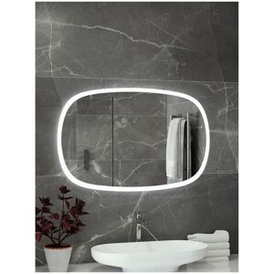 RAK CERAMICS RAK Deco 1000mm x 600mm Illuminated LED Mirror - RAKDEC5002 RAK CERAMICS RAK Deco 1000mm x 600mm Illuminated LED Mirror - RAKDEC5002