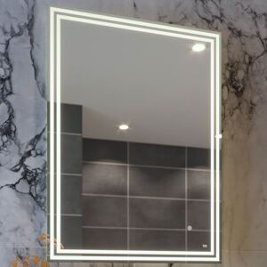 Rak Ceramics Rak Hermes Portrait Led Mirror - 800x600 - Mirror Rak Ceramics Rak Hermes Portrait Led Mirror - 800x600 - Mirror