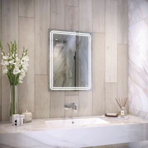 Rak Ceramics Rak Pluto Led Bathroom Mirror Demister - 800x600mm - Mirror Rak Ceramics Rak Pluto Led Bathroom Mirror Demister - 800x600mm - Mirror