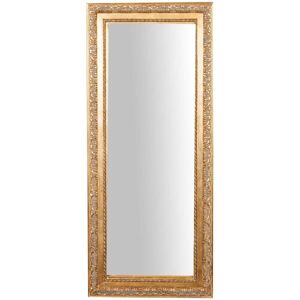 Biscottini - Rectangular Bathroom Wall Mirror Vertical Horizontal Mirror Shabby Gold Wood Frame Long Hanging Mirror Shabby Biscottini - Rectangular Bathroom Wall Mirror Vertical Horizontal Mirror Shabby Gold Wood Frame Long Hanging Mirror Shabby