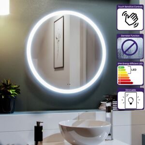 NES HOME Round LED 600 x 600mm Bathroom Motion Sensor Mirror NES HOME Round LED 600 x 600mm Bathroom Motion Sensor Mirror