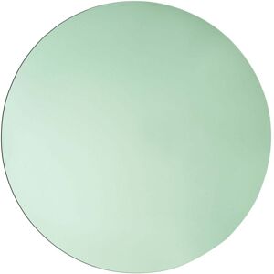 Beliani - Green Tinted Round Wall Mirror - Modern Decor Beliani - Green Tinted Round Wall Mirror - Modern Decor