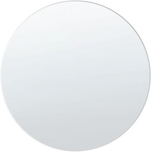 Beliani Wall Mirror ANNEMASSE - Round Silver Decor Beliani Wall Mirror ANNEMASSE - Round Silver Decor