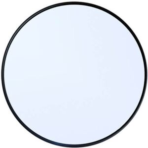 Showerdrape - Portobello Round Black 40cm Bathroom Mirror Showerdrape - Portobello Round Black 40cm Bathroom Mirror