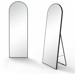 Sky Bathroom - Freestanding or Wall Mounted Full Length Black Framed Mirror w 50 x h 150 cm Sky Bathroom - Freestanding or Wall Mounted Full Length Black Framed Mirror w 50 x h 150 cm