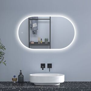 Sky Bathroom - sky Oval Bathroom Anti-Fog led Mirror Dimmable 3 Colour Lighting,Touch/Wall Switch Control,Vertical/Horizontal Wall Mounted Mirror Sky Bathroom - sky Oval Bathroom Anti-Fog led Mirror Dimmable 3 Colour Lighting,Touch/Wall Switch Control,Vertical/Horizontal Wall Mounted Mirror