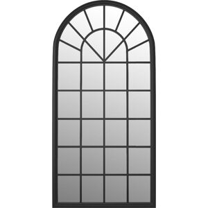 vidaXL Sand 90x45 cm Iron Mirror for Indoor Use Wall Decor vidaXL Sand 90x45 cm Iron Mirror for Indoor Use Wall Decor