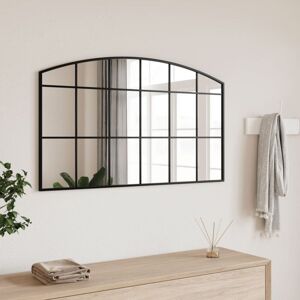 Wall Mirror Black 100x60 cm Arch Iron Vidaxl Wall Mirror Black 100x60 cm Arch Iron Vidaxl