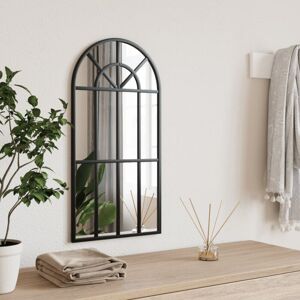 Wall Mirror Black 30x60 cm Arch Iron Vidaxl Wall Mirror Black 30x60 cm Arch Iron Vidaxl