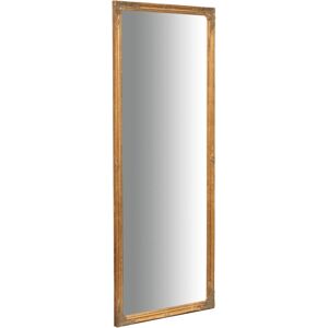 Biscottini - Wall-mounted and wall-hung vertical/horizontal mirror L50xPR4xH140 cm antique gold finish Biscottini - Wall-mounted and wall-hung vertical/horizontal mirror L50xPR4xH140 cm antique gold finish