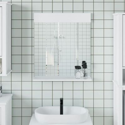 Maisonchic Model Berg Bathroom Mirror with Shelf - Bathroom Furniture Maisonchic Model Berg Bathroom Mirror with Shelf - Bathroom Furniture
