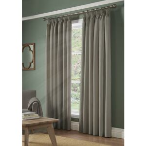 Alan Symonds - 100% Blackout Eyelet Ring Top Curtains Grey 41 x 54 - Grey