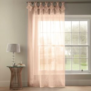 Alan Symonds - Tiara Dolly Diamante Tab Top Curtain Panel (Blush, 57 x 72 [145x183cm]) - Blush