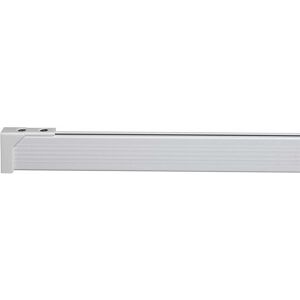 Croydex - Bendable 2.5m Shower Curtain Rail, White - White