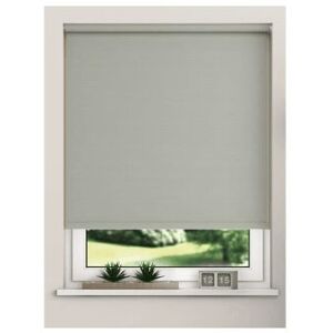 NEWEDGEBLINDS Blackout Roller Blinds 170cm Drop Light Grey 130cm