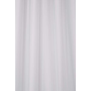 Croydex - Hook 'n' Hang Textile Shower Curtain, White - White