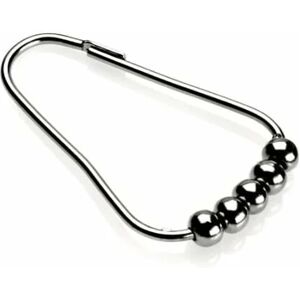 Croydex - Ball Curtain Ring, Chrome