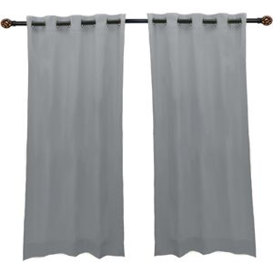 Gardenista - Outdoor Curtains Water Resistant Gazebo for Patio Privacy and Sun Protection, Caravan Door Polyester Covers Durable and Easy Clean,