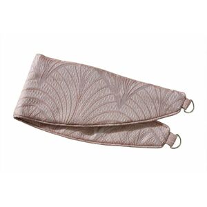 Homescapes - homecapes Blush Pink Metro Curtain Tie Backs Pair