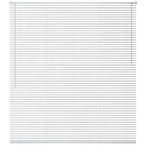 Window Blinds Aluminium 140x160 cm White VD09438 - Hommoo