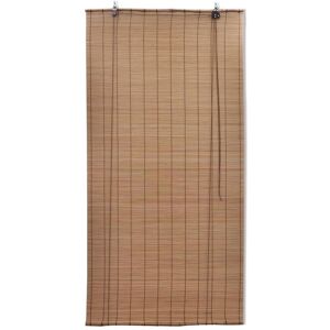 BERKFIELD HOME Mayfair Bamboo Roller Blinds 2 pcs 100x160 cm Brown