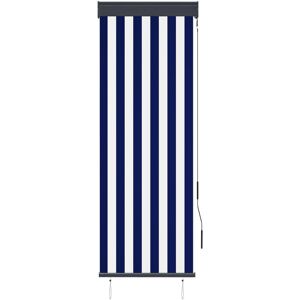 Berkfield Home - Mayfair Outdoor Roller Blind 60x250 cm Blue and White