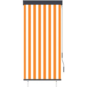 Berkfield Home - Mayfair Outdoor Roller Blind 80x250 cm White and Orange