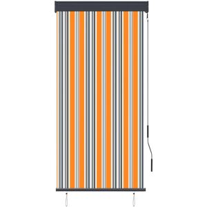 Berkfield Home - Mayfair Outdoor Roller Blind 80x250 cm Yellow and Blue