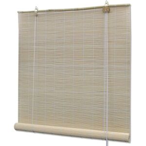 HOMMOO Natural Bamboo Roller Blinds 140 x 160 cm VD08685