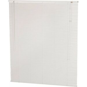 120 x 150cm Aluminium White Home Office Venetian Window Blinds with Fixings - Oypla