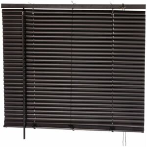 80 x 150cm pvc Black Home Office Venetian Window Blinds with Fixings - Oypla