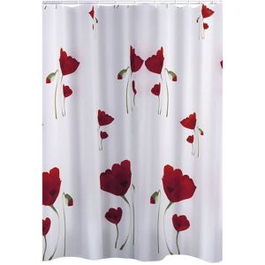 BERKFIELD HOME RIDDER Shower Curtain Mohn 180x200 cm