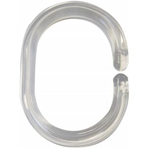 Berkfield Home - ridder Shower Curtain Rings Transparent 49300