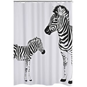 Berkfield Home - ridder Shower Curtain Zebra 180x200 cm