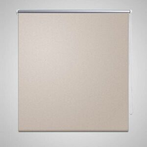 Sweiko - Roller Blind Blackout 140 x 230 cm Beige VDTD08093