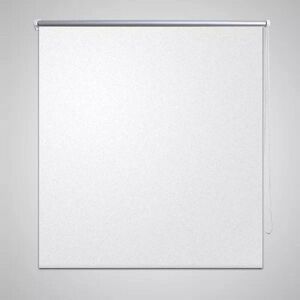 HOMMOO Roller Blind Blackout 140 x 230 cm White VD08091